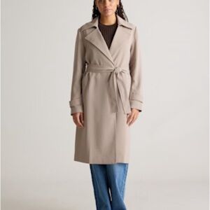 Quince Beige Trench Coat